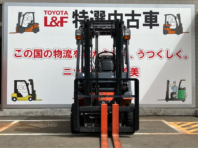 バッテリー1.5t 113万円（税・納車費用別）｜トヨタL&F宮城｜物流ソリューション、フォークリフト・産業用車両の中古車販売・レンタル・リース